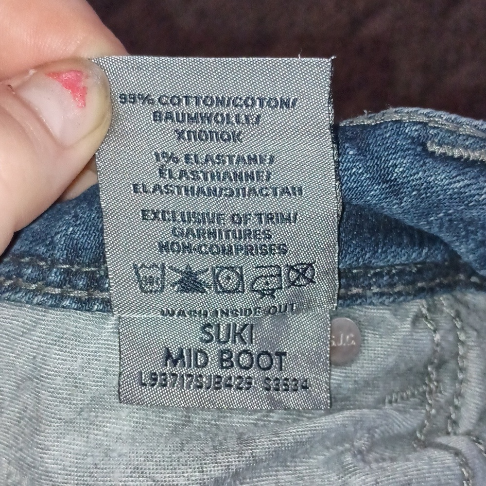 Silver Suki Bootcut Jeans Size 30 - Picture 8 of 8